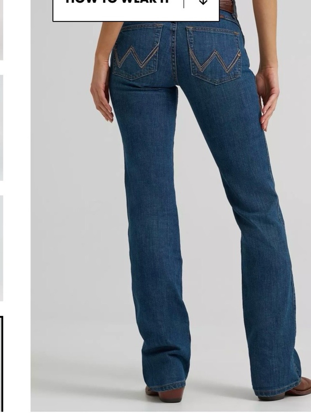 Wrangler Q-Baby Classic Bootcut Women's Jeans size 17/18